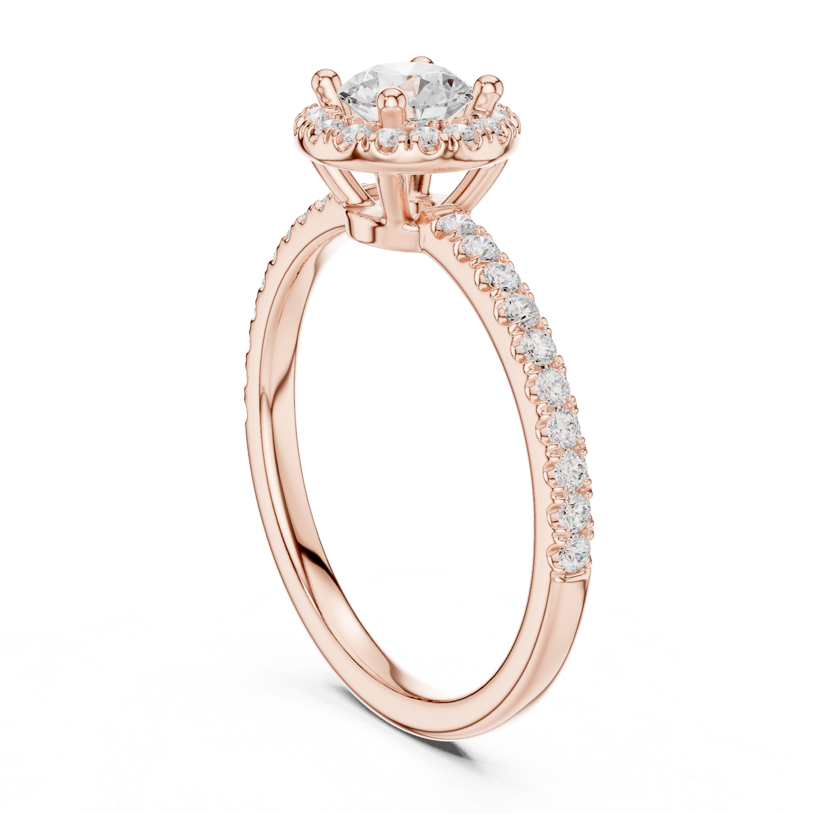 Brilliant Glow Solitaire with Halo