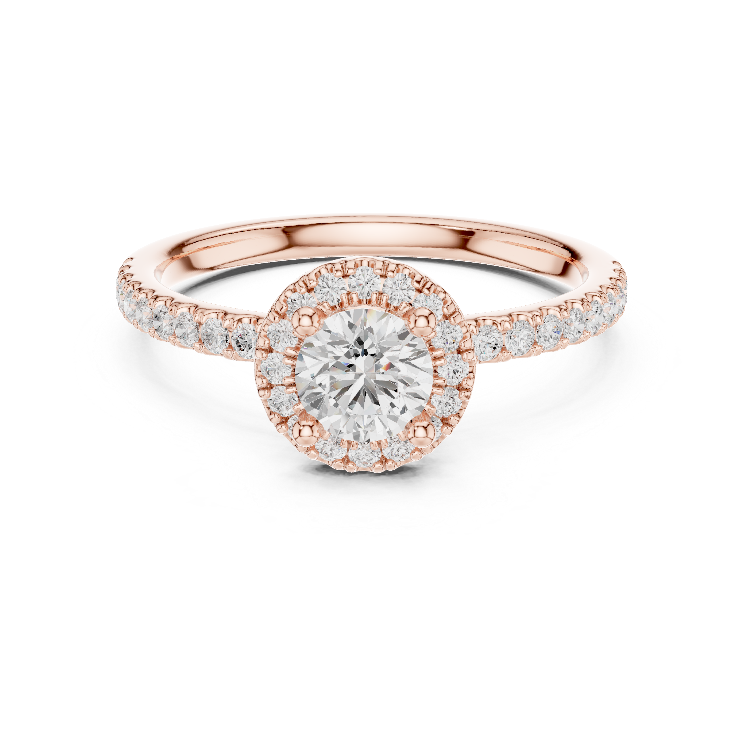 Brilliant Glow Solitaire with Halo
