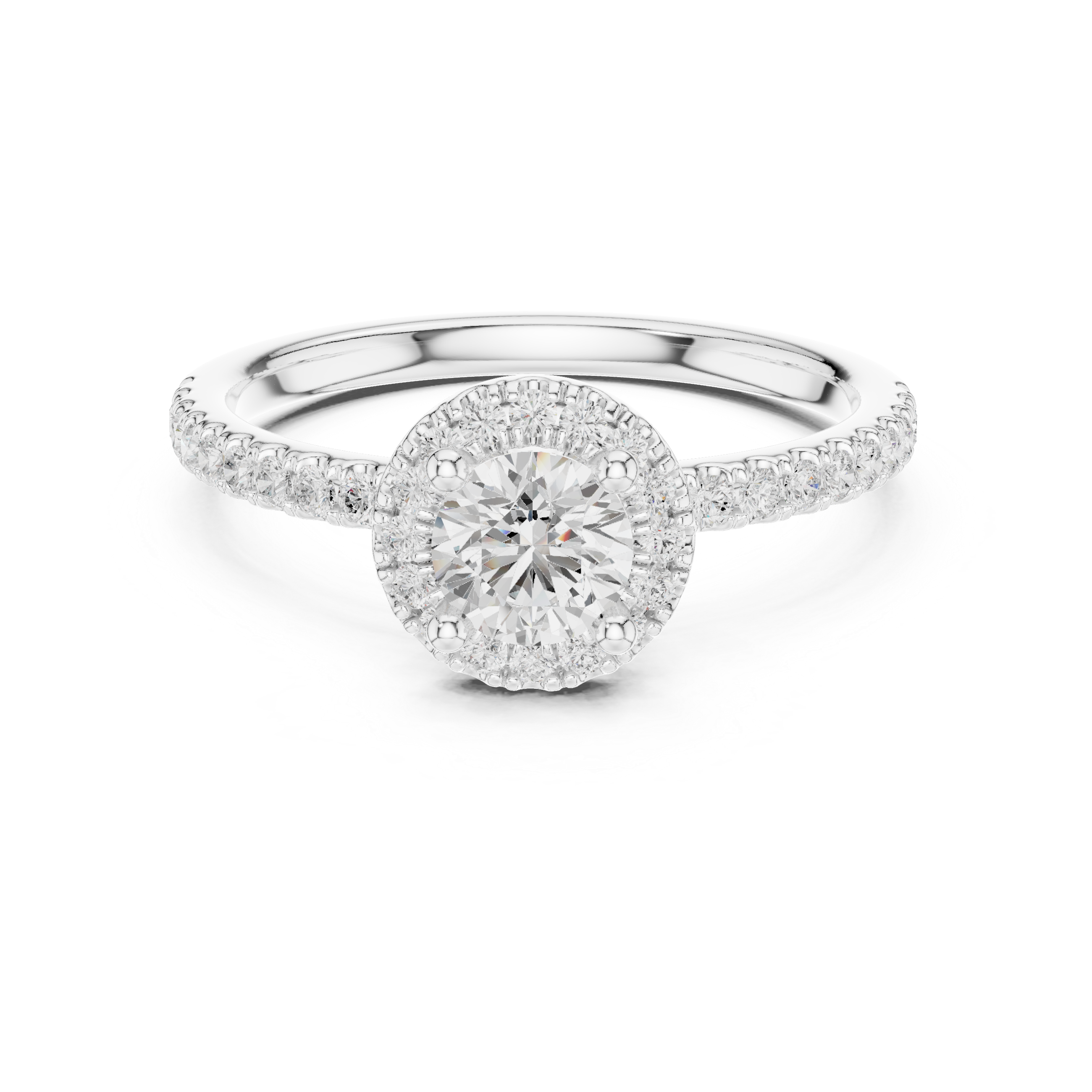 Brilliant Glow Solitaire with Halo