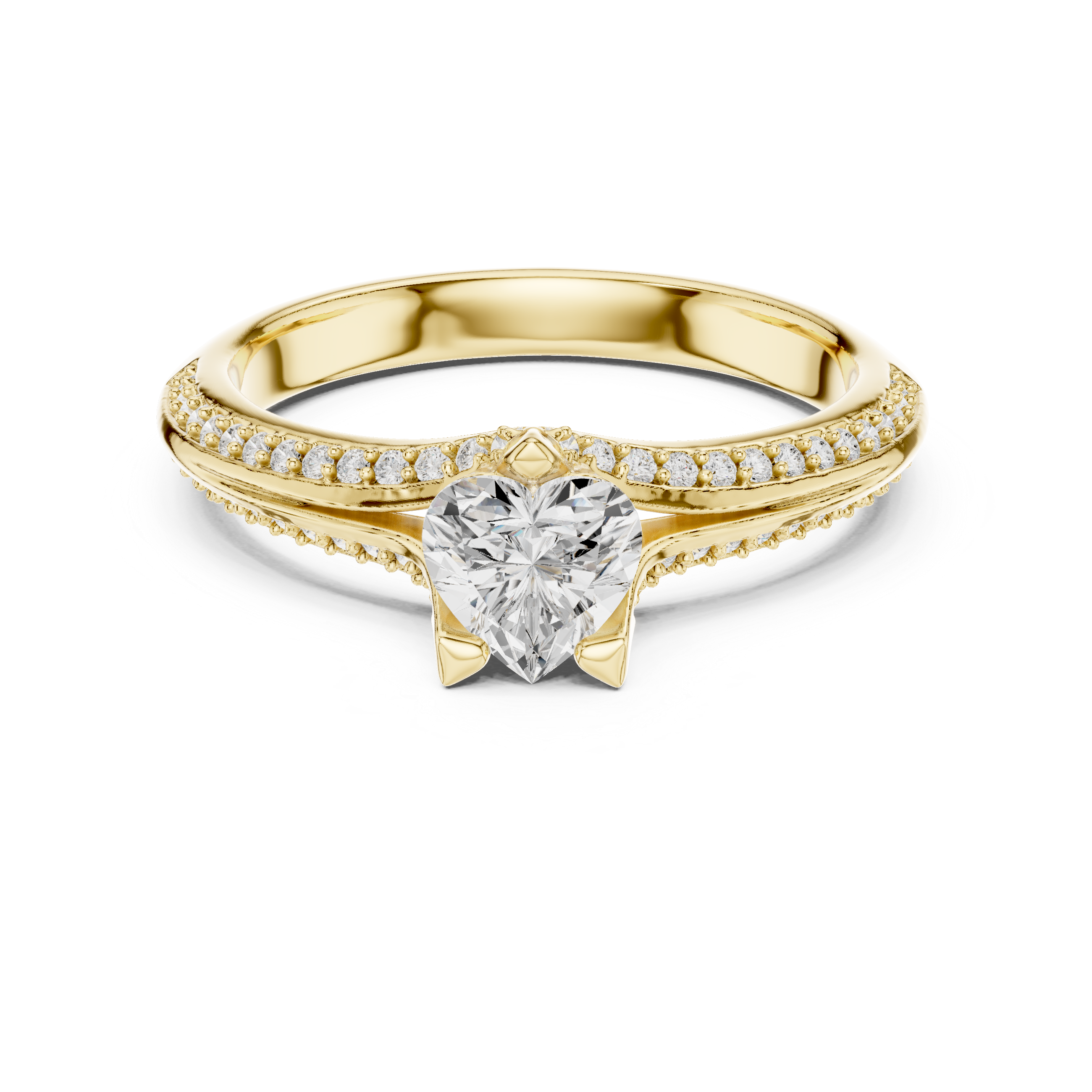 Classic Pav? Diamond Engagement Ring
