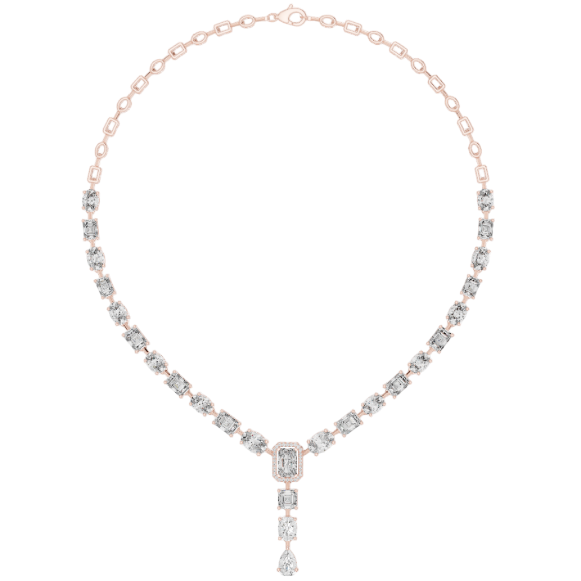 The Solara Y-Drop Empress Necklace