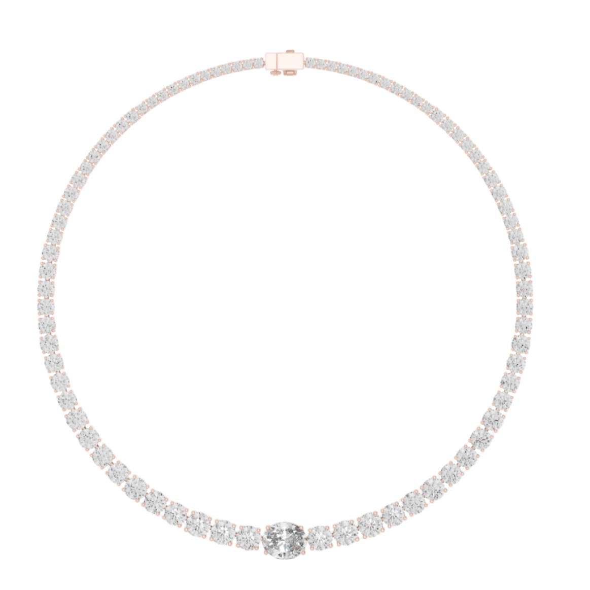 Infinite Shine Diamond Necklace