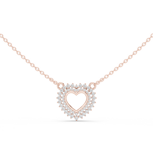 Forever Embrace Diamond Heart Pendant