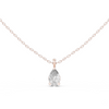 Pendant with Pear-Shaped Diamond