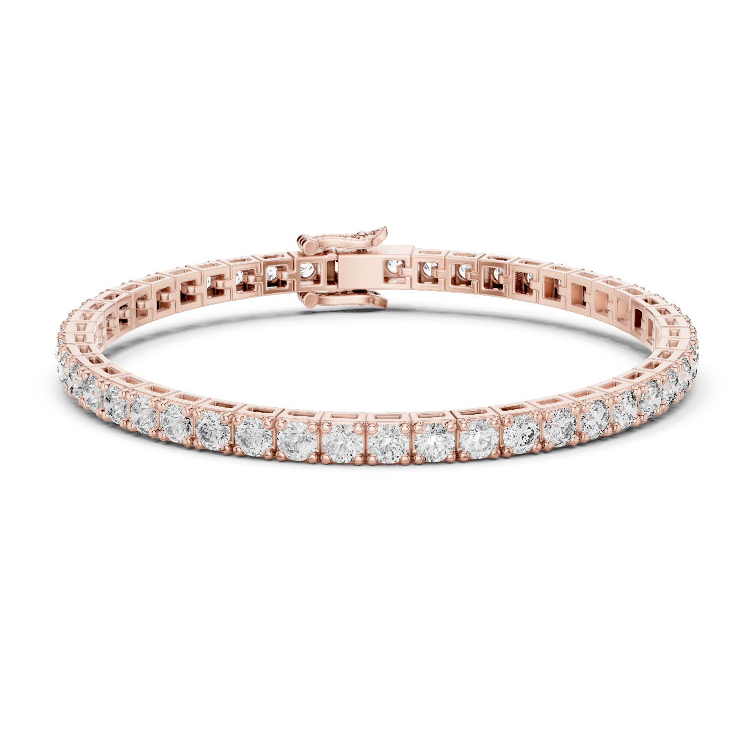 Dazzle Line Ros‚ Bracelet