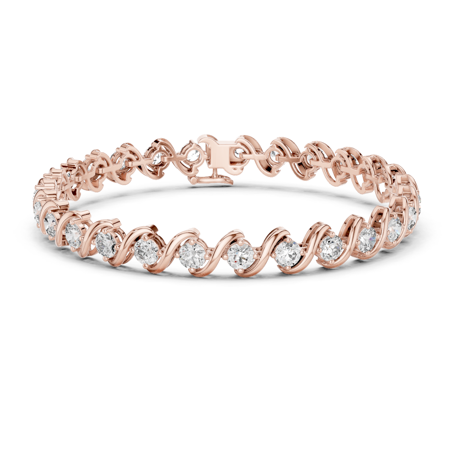Waves of Brilliance Bracelet