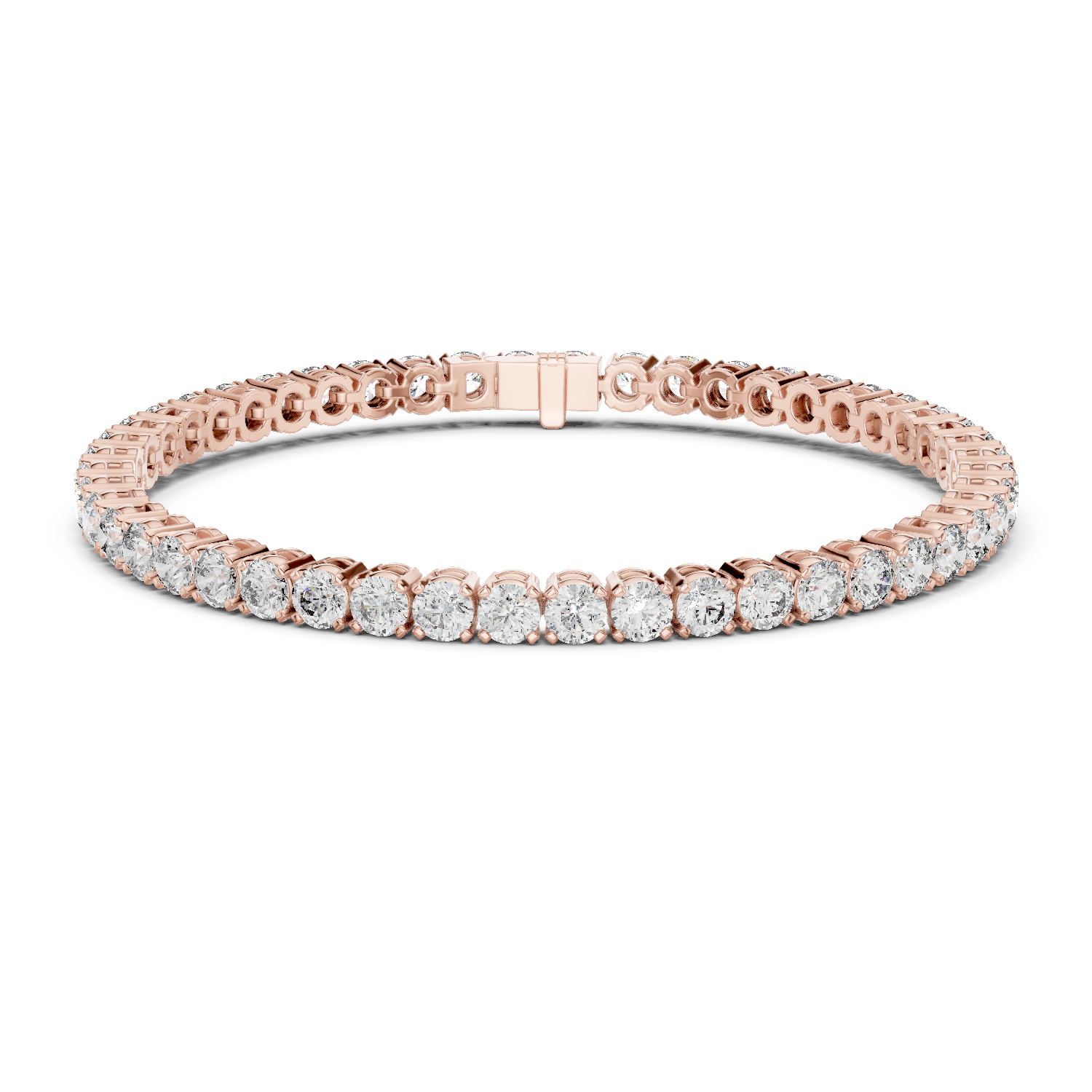 Blush Glow Tennis Bracelet