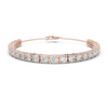 Round Diamond Prong-Set Tennis Bracelet