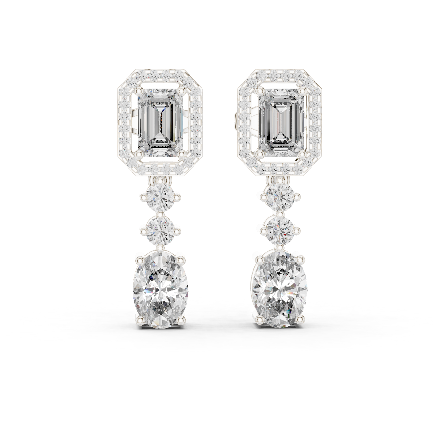 Royal Halo Statement Earrings