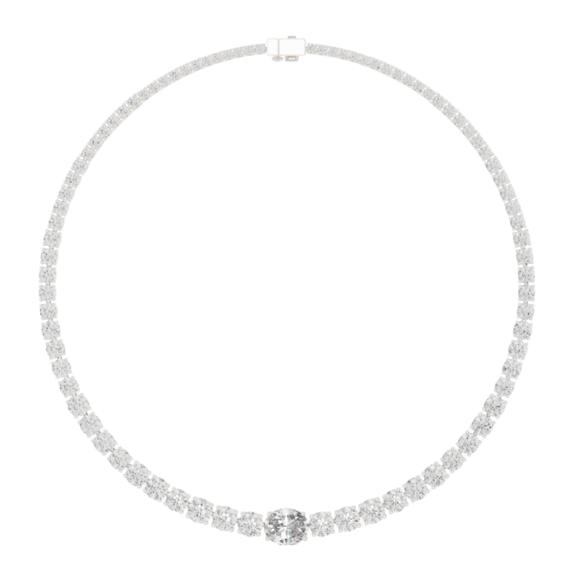 Infinite Shine Diamond Necklace