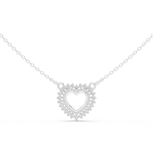 Forever Embrace Diamond Heart Pendant