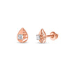 Luminous Leaf Ear Studs