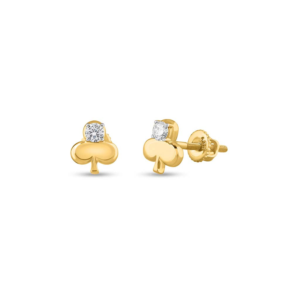 elegant-club-charm-ear-studs-yellow