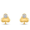 elegant-club-charm-ear-studs-yellow