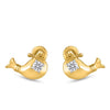 dolphin-dazzle-earpins-yellow