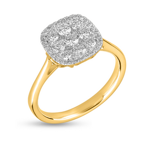 Ophelia Gold Diamond Ring
