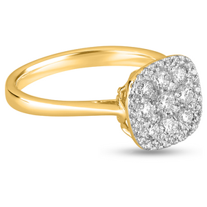 Ophelia Gold Diamond Ring