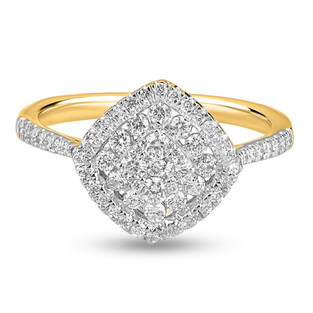 Lyra Gold Diamond Ring