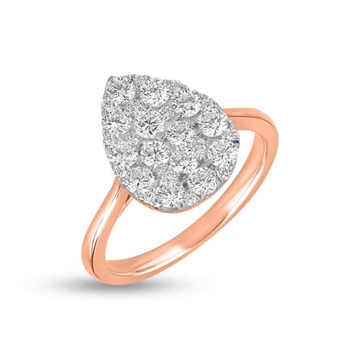 Evangeline Gold Diamond Ring