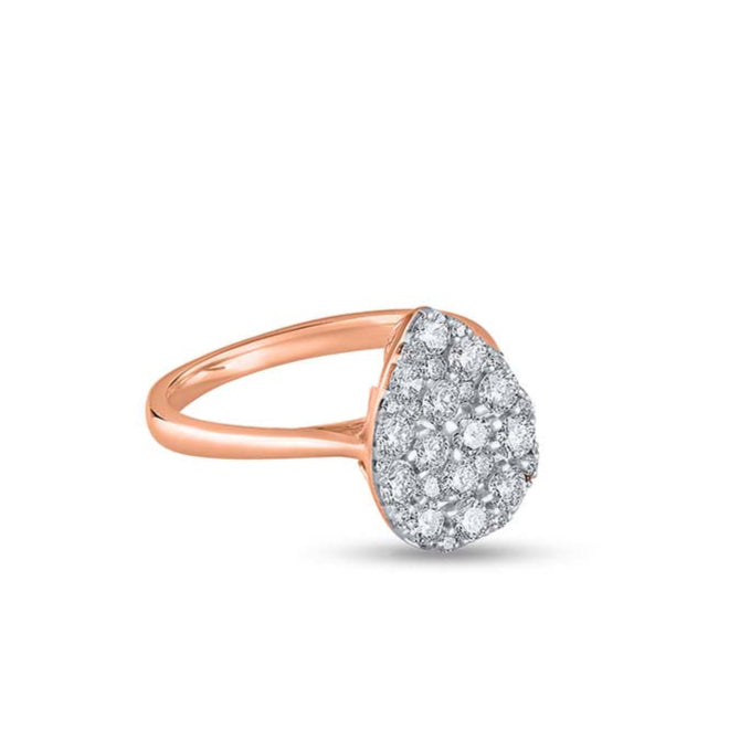 Evangeline Gold Diamond Ring