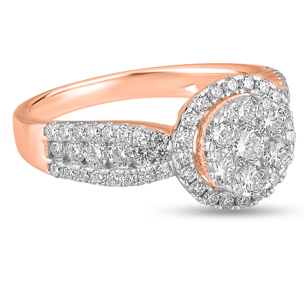 Odette Gold Diamond Ring