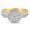 Odette Gold Diamond Ring