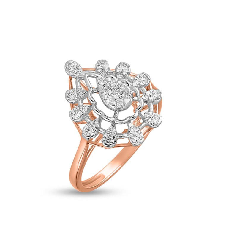 Glittering Galaxy Diamond Ring