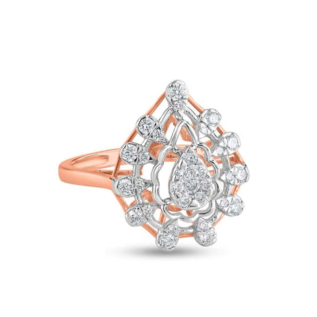Glittering Galaxy Diamond Ring