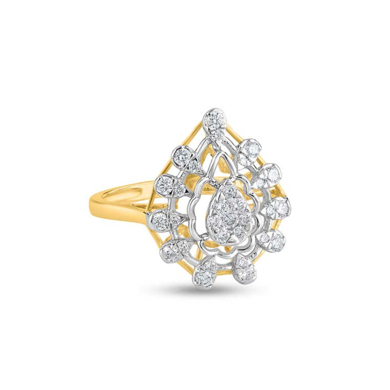 Glittering Galaxy Diamond Ring
