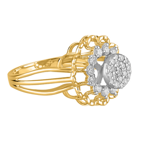Mystic Mosaic Diamond Ring