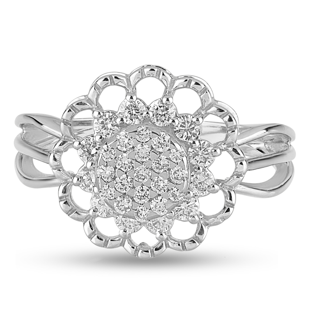 Mystic Mosaic Diamond Ring