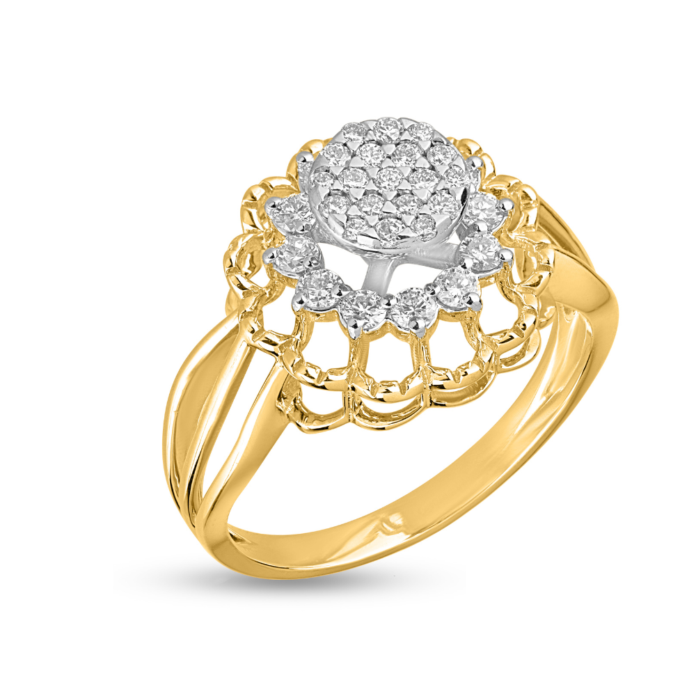 Mystic Mosaic Diamond Ring