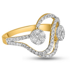 Opulent Oasis Diamond Ring