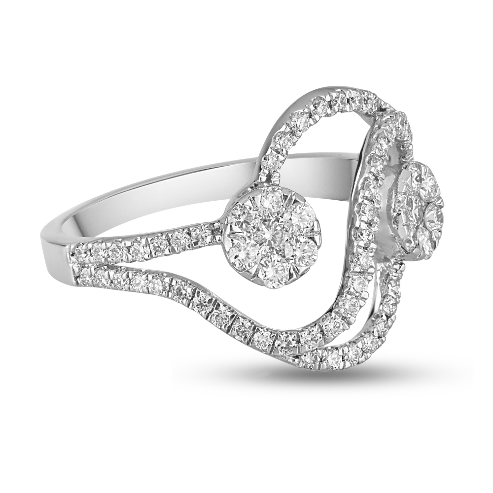 Opulent Oasis Diamond Ring