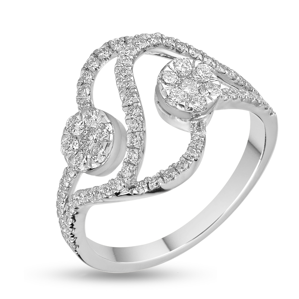 Opulent Oasis Diamond Ring