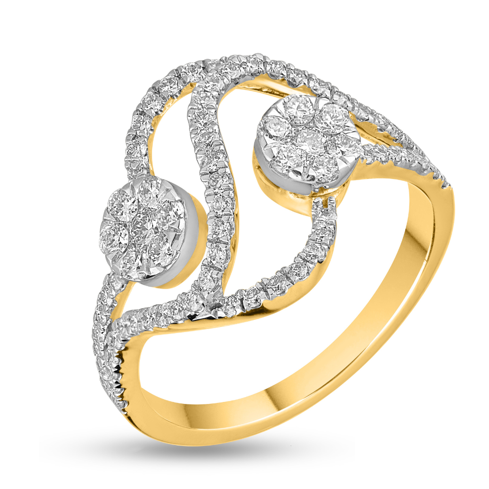 Opulent Oasis Diamond Ring