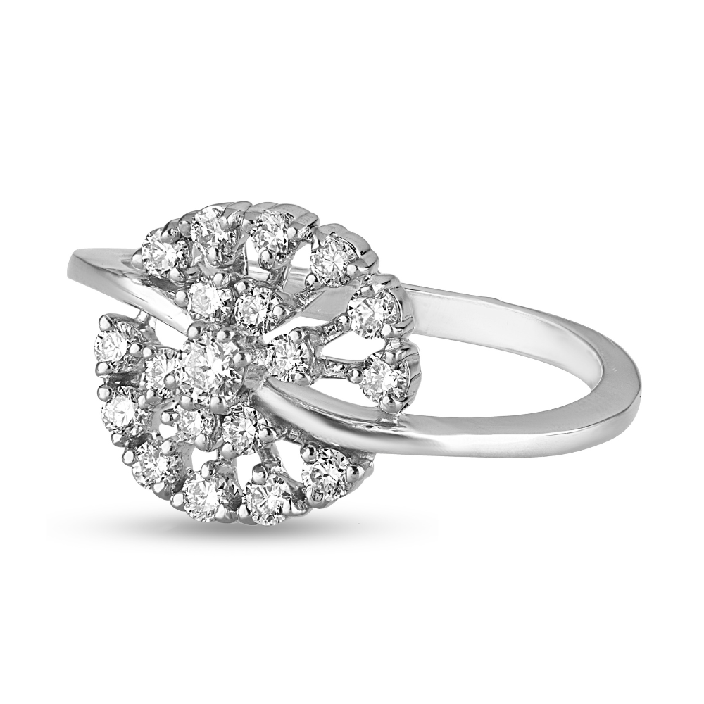 Kunzite Kiss Diamond Ring