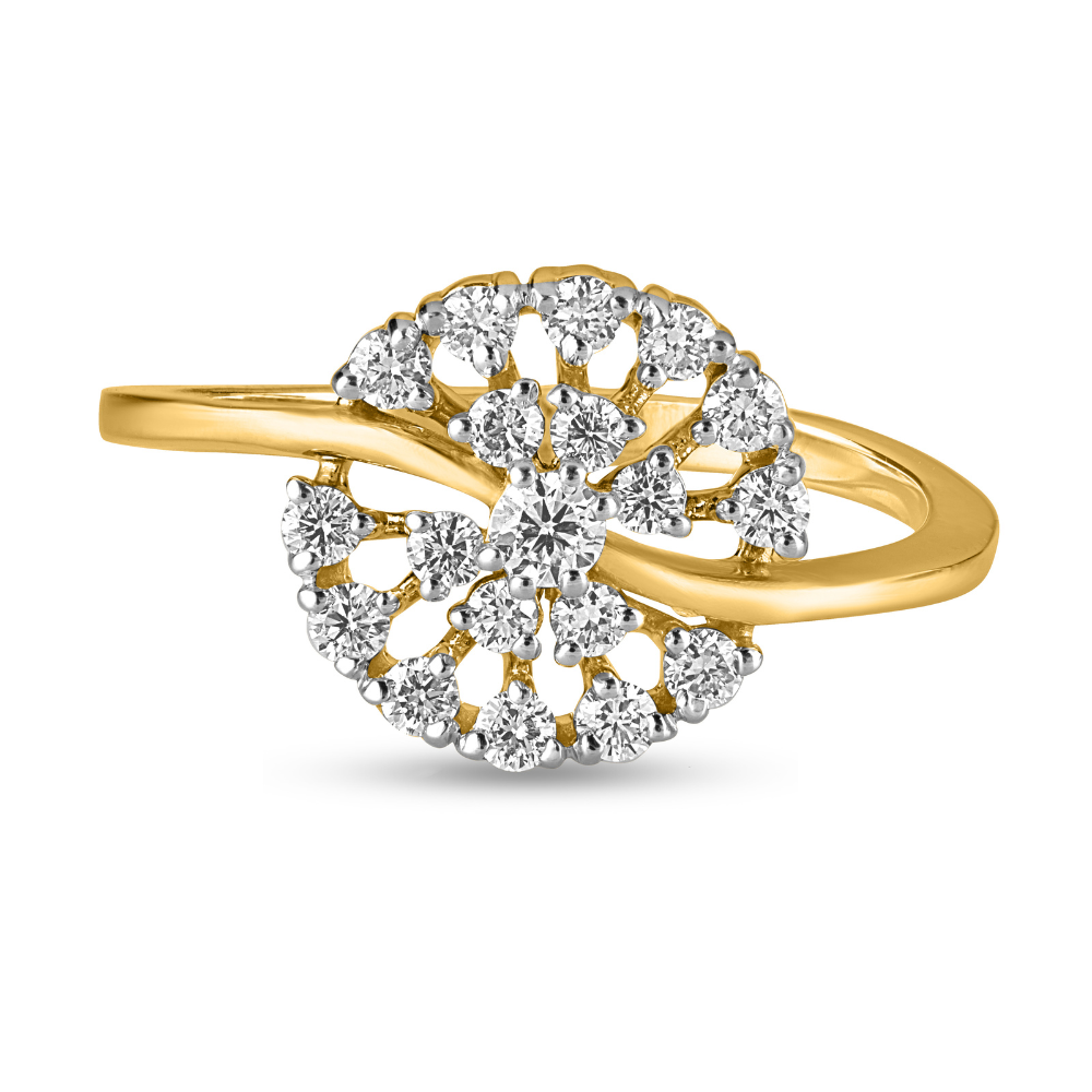 Kunzite Kiss Diamond Ring