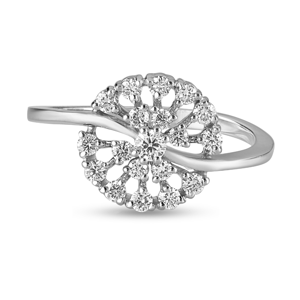 Kunzite Kiss Diamond Ring