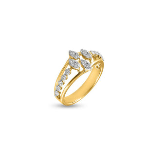 Twilight Twist Diamond Ring