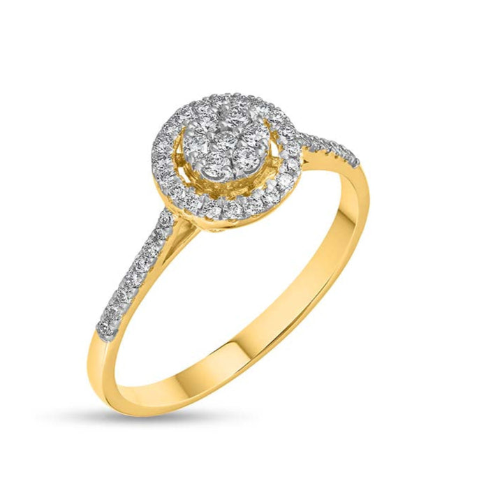 Peacock Parade Diamond Ring