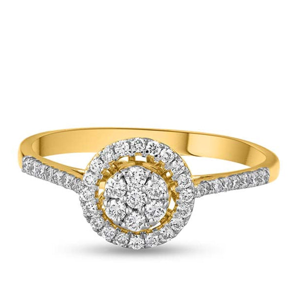 Peacock Parade Diamond Ring