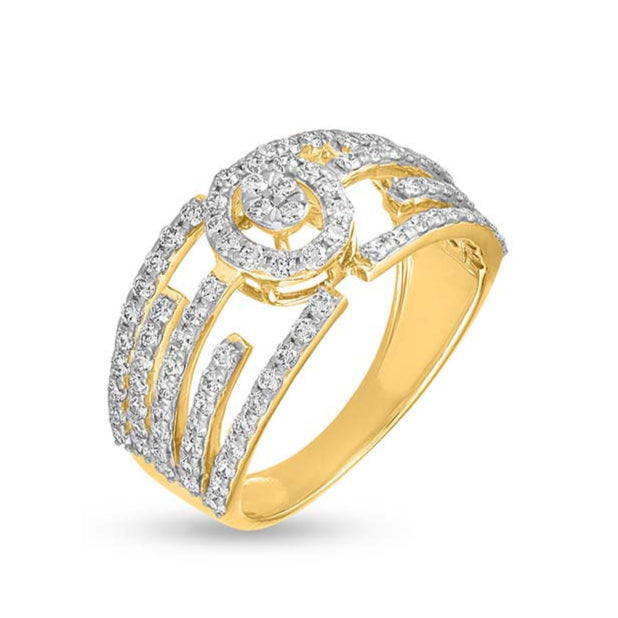 Orchid Oasis Diamond Ring