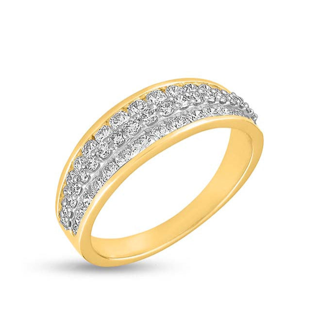 Solar Sparkle Diamond Ring