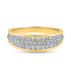 Solar Sparkle Diamond Ring