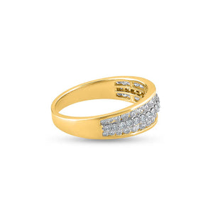 Solar Sparkle Diamond Ring
