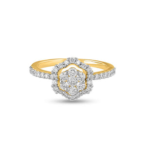 Shimmering Sands Diamond Ring