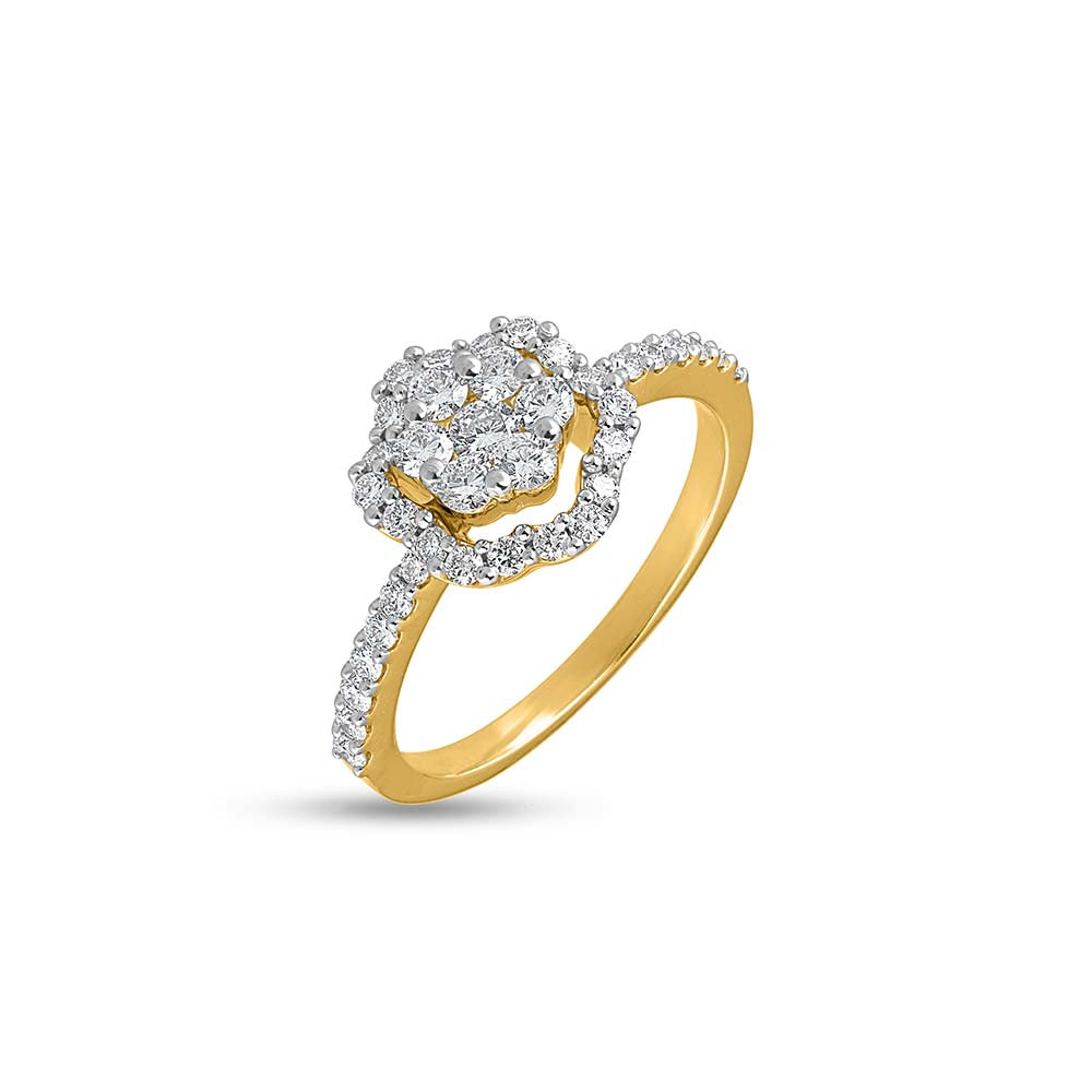 Shimmering Sands Diamond Ring