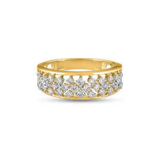Golden Grace Diamond Ring