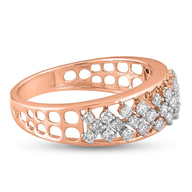 Golden Grace Diamond Ring